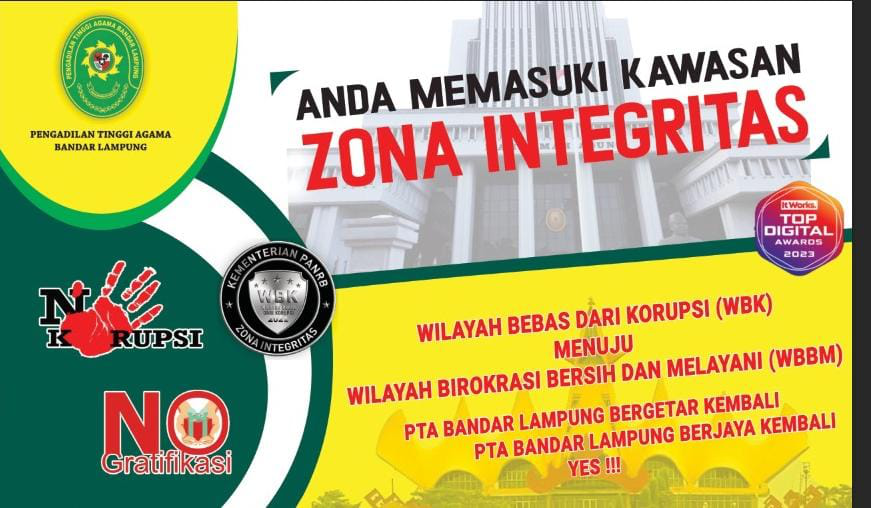 PTA Bandar Lampung Menuju Zona Integritas 